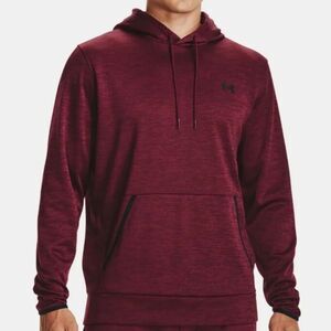 Under Armour Men's League Red Armour Fleece Twist Pullover Hoodie Size XL